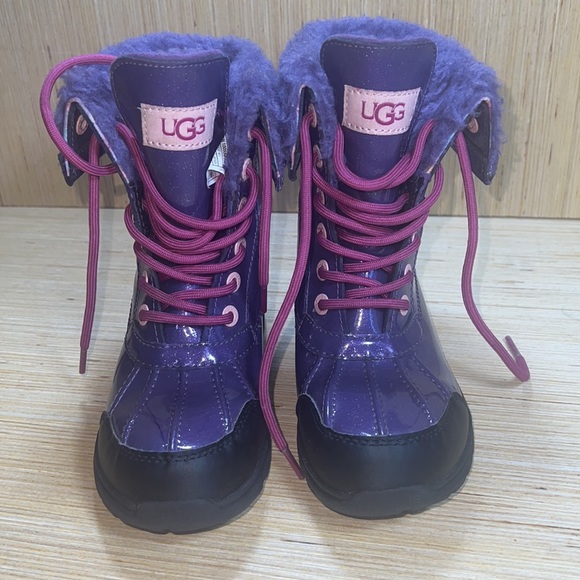 UGG Butte II Snow Duck Girls Youth Waterproof Boots - Picture 2 of 10